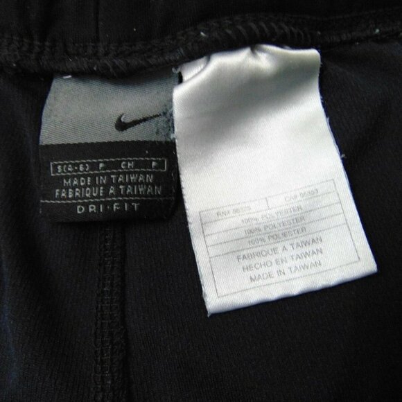 NIKE DRI FIT Black Work Out Crop Pants - Picture 6 of 8